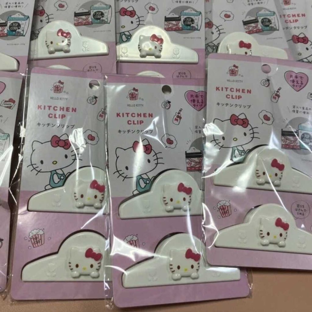 Kẹp túi Hello Kitty