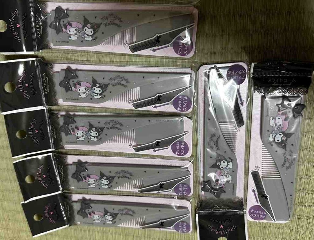 Lược gấp My Melody & Kuromi