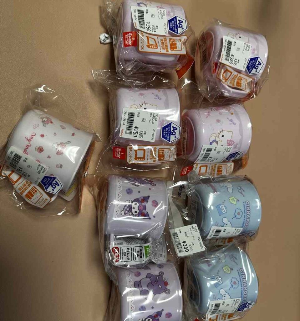 Cốc nhựa kháng khuẩn Sanrio