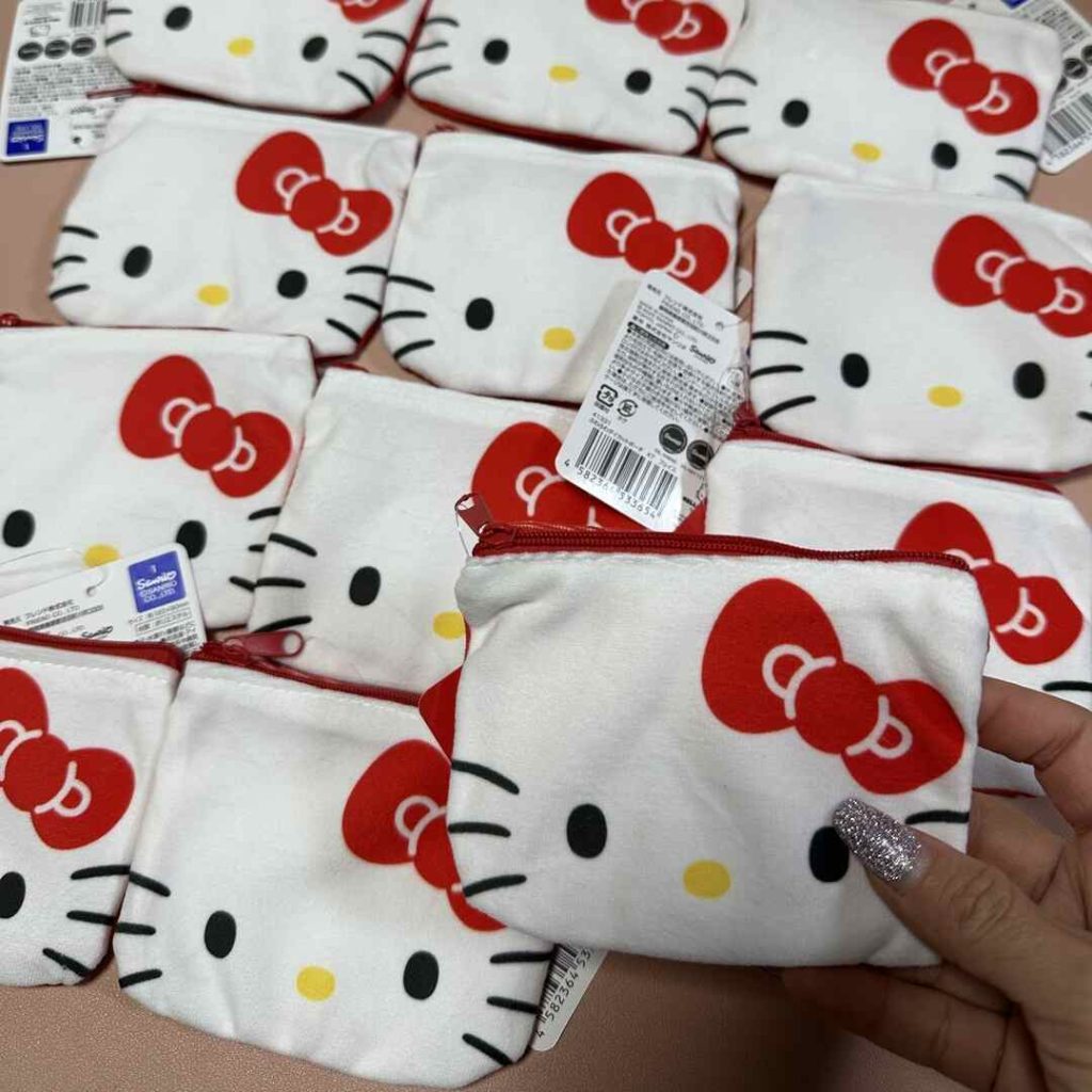 Ví vải Hello Kitty