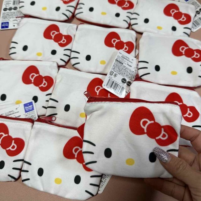 Ví vải Hello Kitty