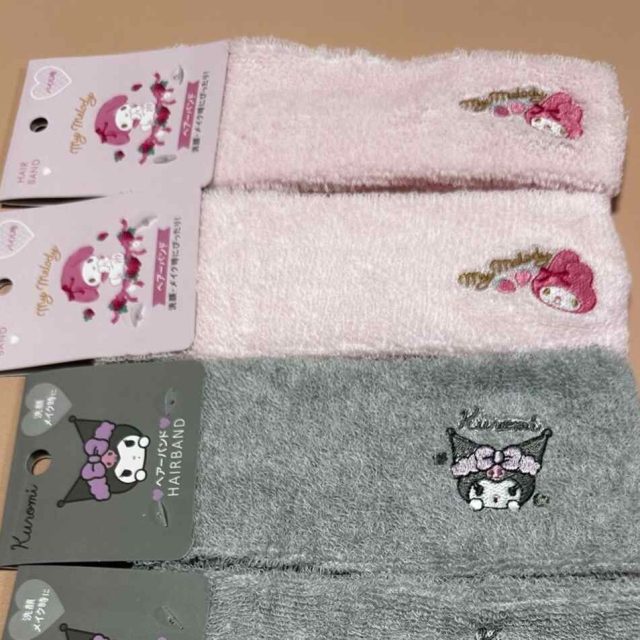 Băng đô rửa mặt Sanrio nhiều mẫu