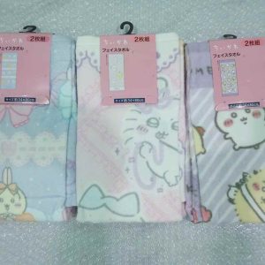 Set 2 khăn mặt Chiikawa xinh xắn