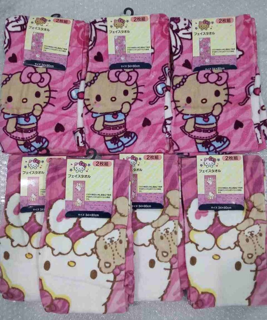 Khăn Hello Kitty nội địa Nhật siêu xinh